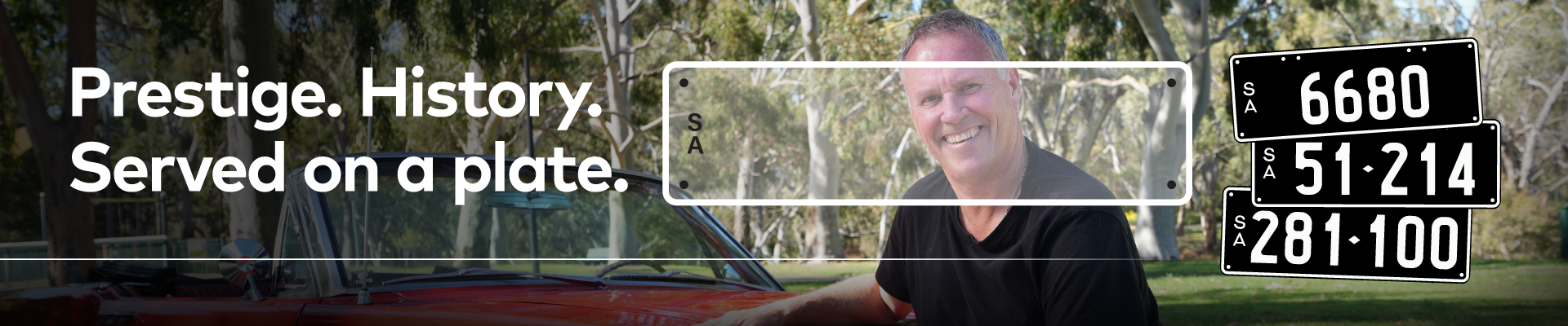 Registration open: Numeric number plate auction